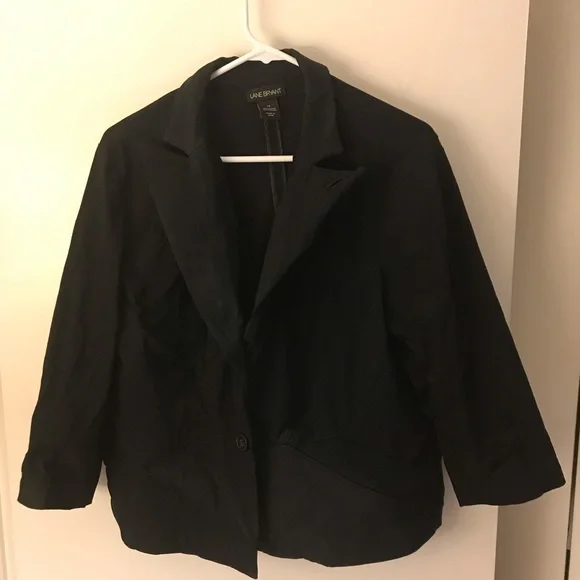 Lane Bryant Black Cropped Blazer - Picture 1 of 5